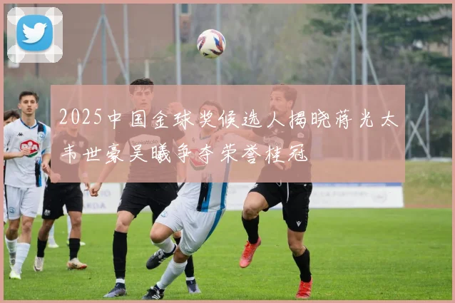 2025中国金球奖候选人揭晓蒋光太韦世豪吴曦争夺荣誉桂冠